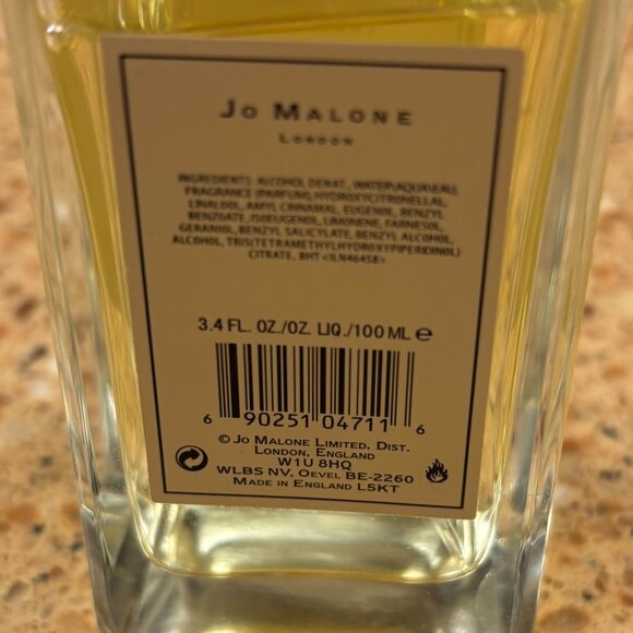 Jo Malone discontinued "Vintage Gardenia" perfume 3.4 Fl. Oz. - Picture 2 of 3